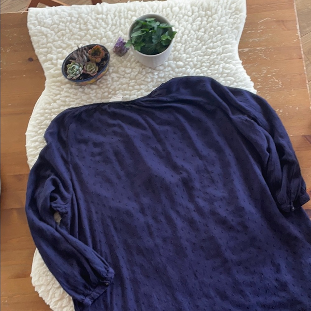 Blue peasant tunic 💙 - Picture 6 of 9